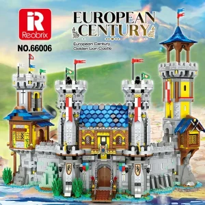 Reobrix 66006 Medieval Castle Model City Modular Street View Series Creative DIY Toys Building Blocks Gift For Boys 2722Pcs 1