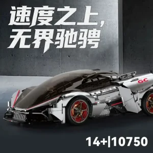 1:8 Simulation Speed Sportcar Model Building Blocks Kit Racing Series Creative Assembly Bricks Vehicle Toy Kid Xmas Gift 10750 1