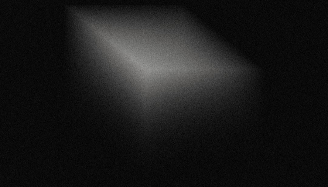Detailed geometric collector model in a dark studio setting